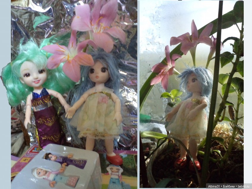 Выскочка, фантики и конечно куклы