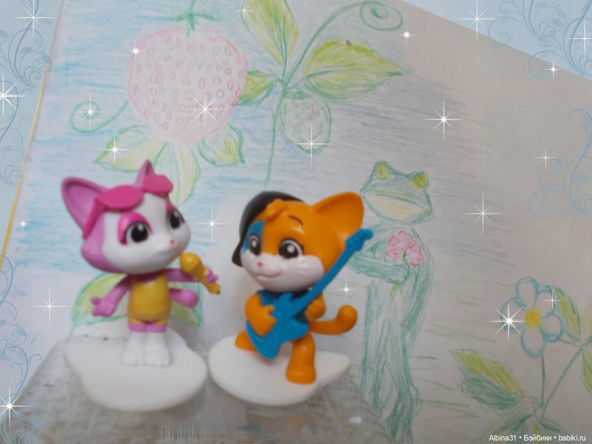 Коты | Бэйбики Интересные игрушки и фигурки (разное): редкие (фото 6)