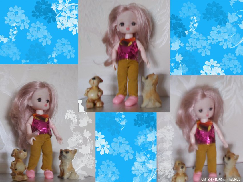 Немного с собачками — Куклы Baboliy (Баболи (фото 8)