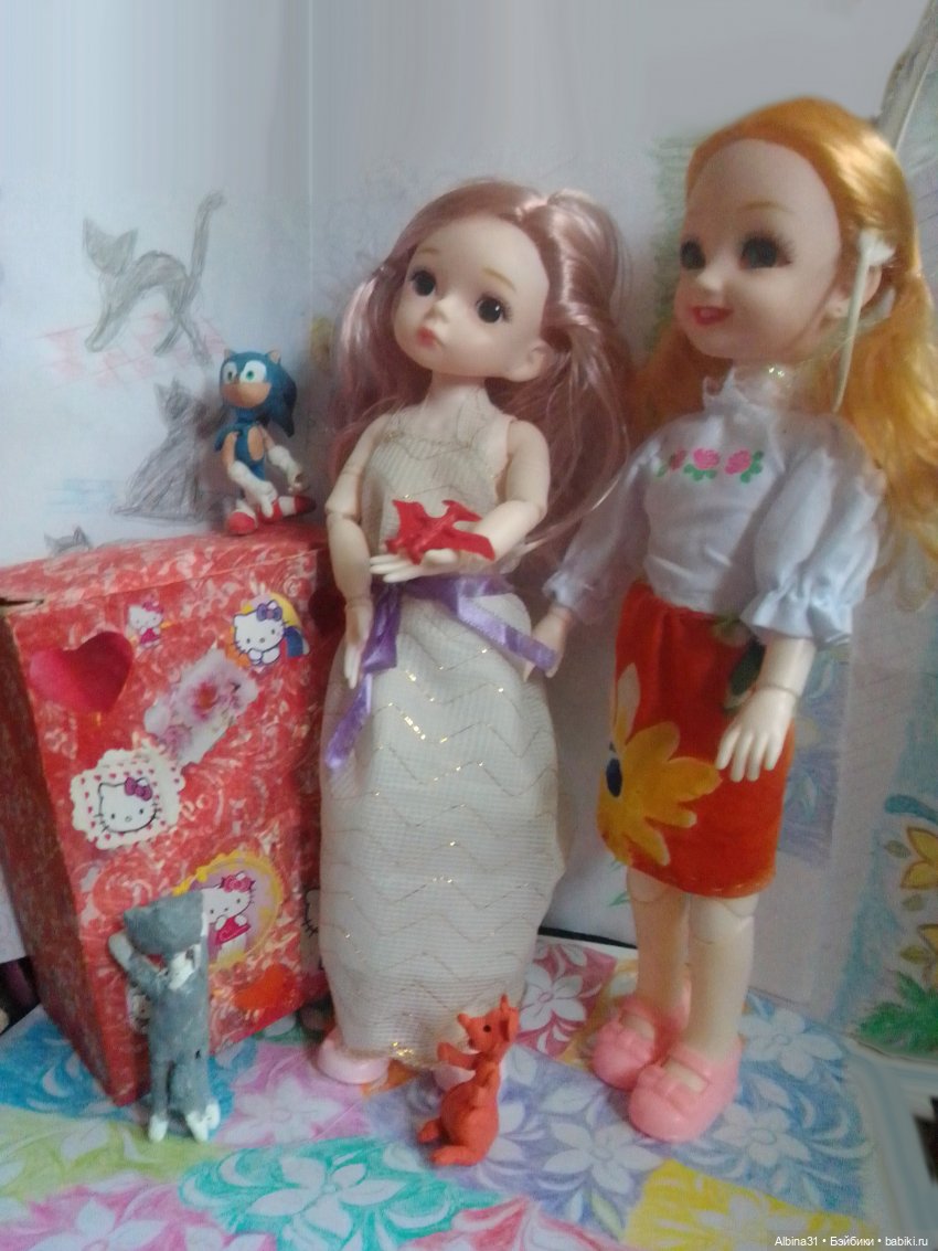 Всё же купила — Разные шарнирные куклы (не БЖД): редкие (фото 4)