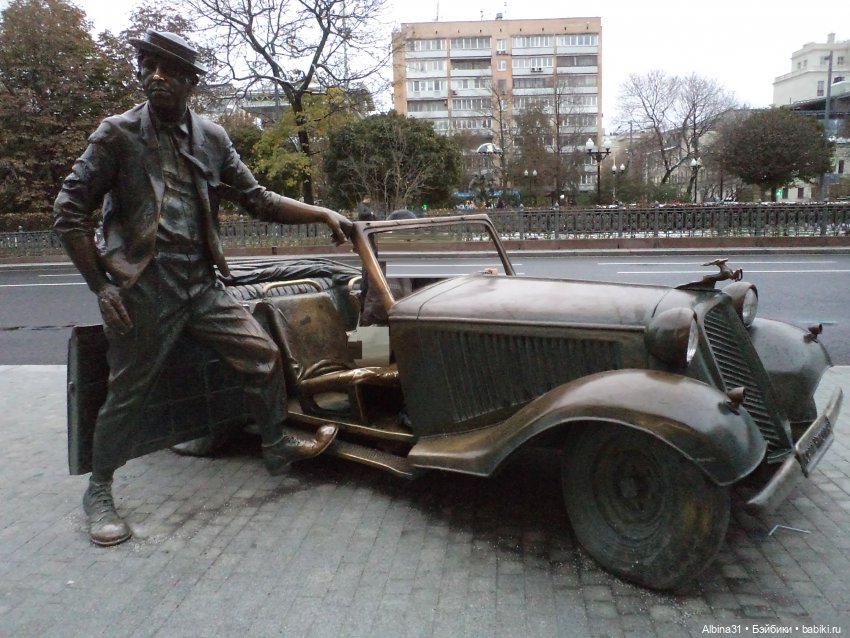 Юрий Никулин, скульптуры Москвы (фото 5)