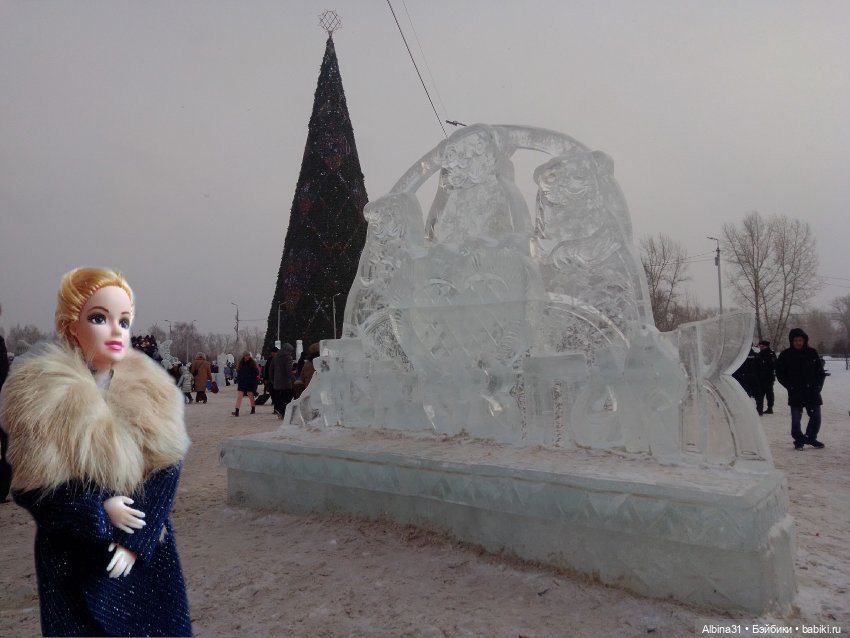 Городские ёлки - 2024 год