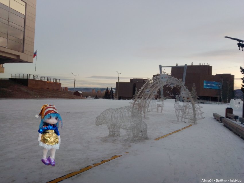 Городские ёлки - 2024 год