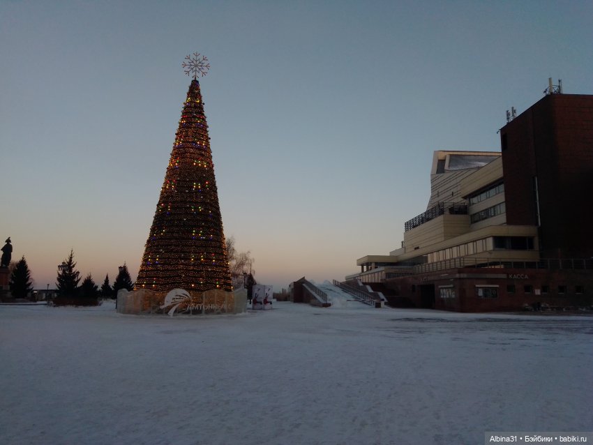 Городские ёлки - 2024 год