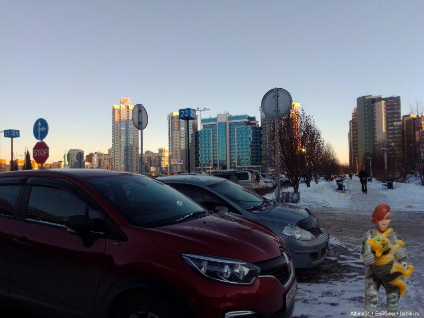 Городские зарисовки. Зима