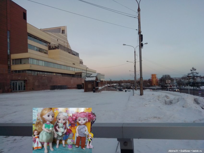 Городские зарисовки. Зима