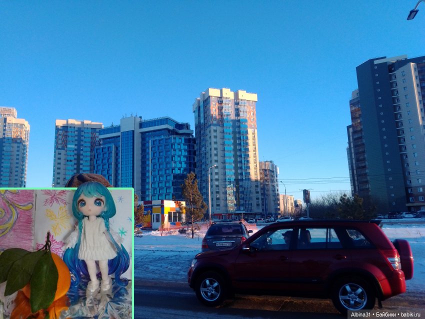 Городские зарисовки. Зима