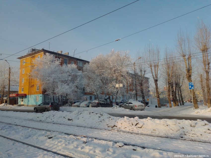 Городские зарисовки. Зима