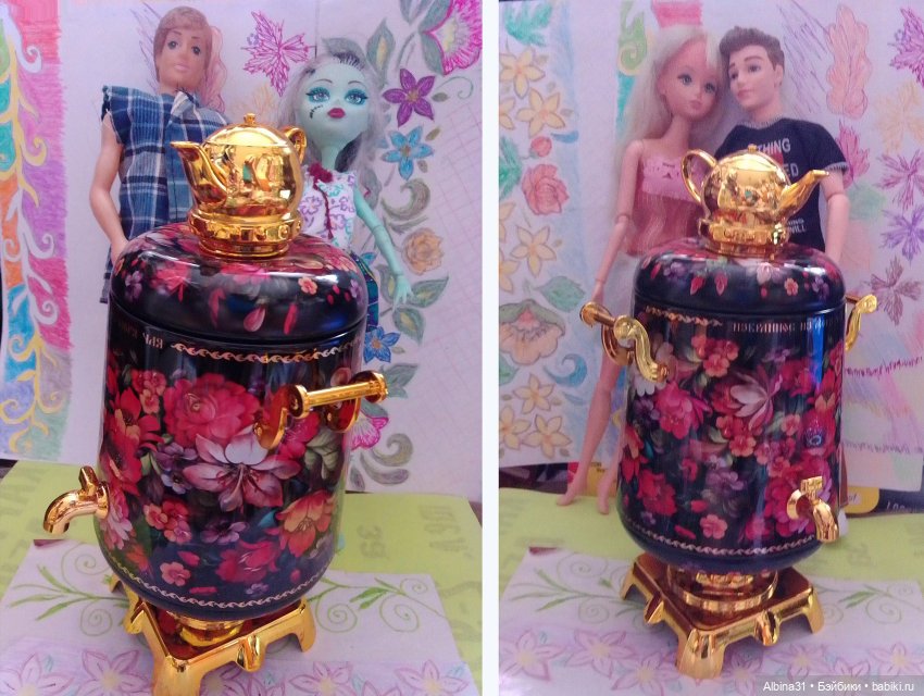 Самовар и куклы — Игровые куклы разных производителей (Разное): редкие бренды (фото 4)