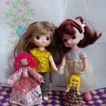 Куклы. Немного шарнирных