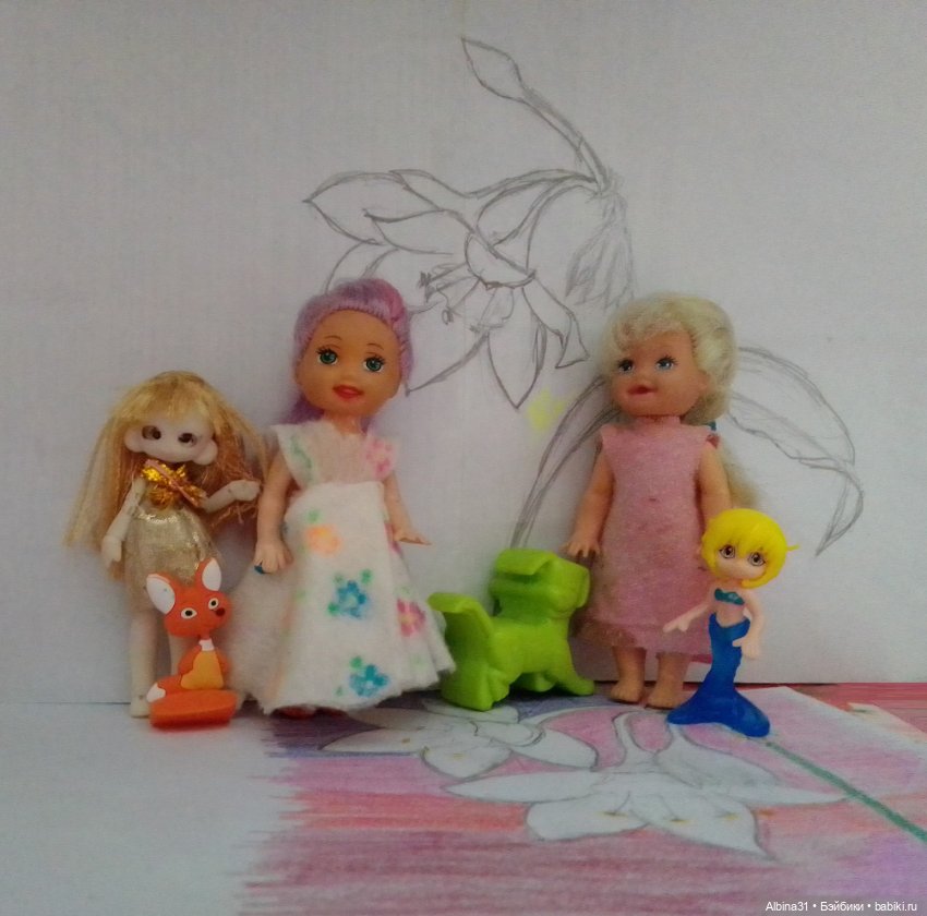 Малышня — Игровые куклы разных производителей (Разное): редкие бренды (фото 6)