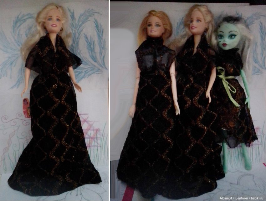 Чёрное плюс — Игровые куклы разных производителей (Разное): редкие бренды (фото 4)