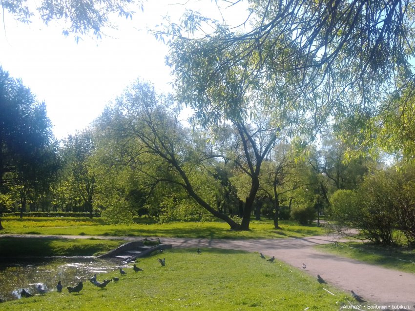 Питер. Сад 9 января. Триумфальная арка