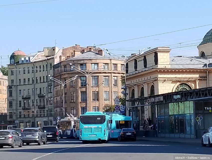 Питер. Сад 9 января. Триумфальная арка