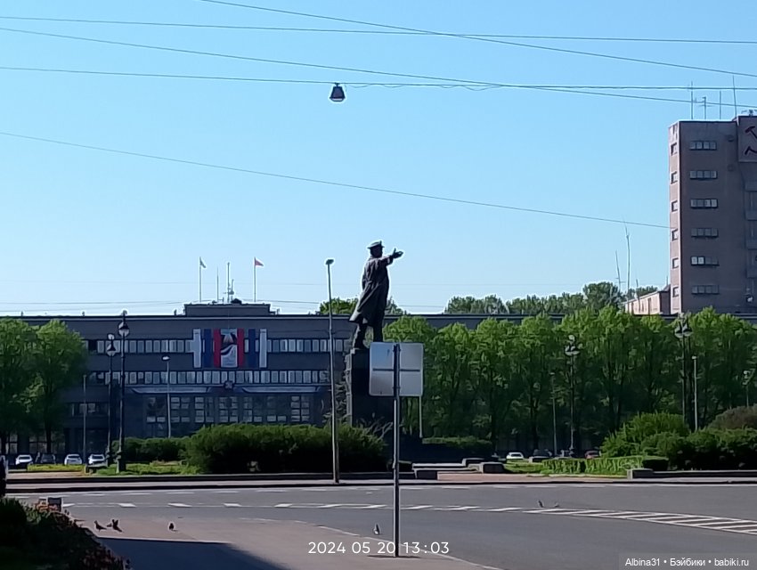 Питер. Сад 9 января. Триумфальная арка