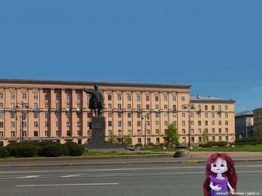 Питер. Сад 9 января. Триумфальная арка