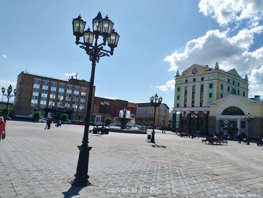 Городские зарисовки или... Немного сибирского лета