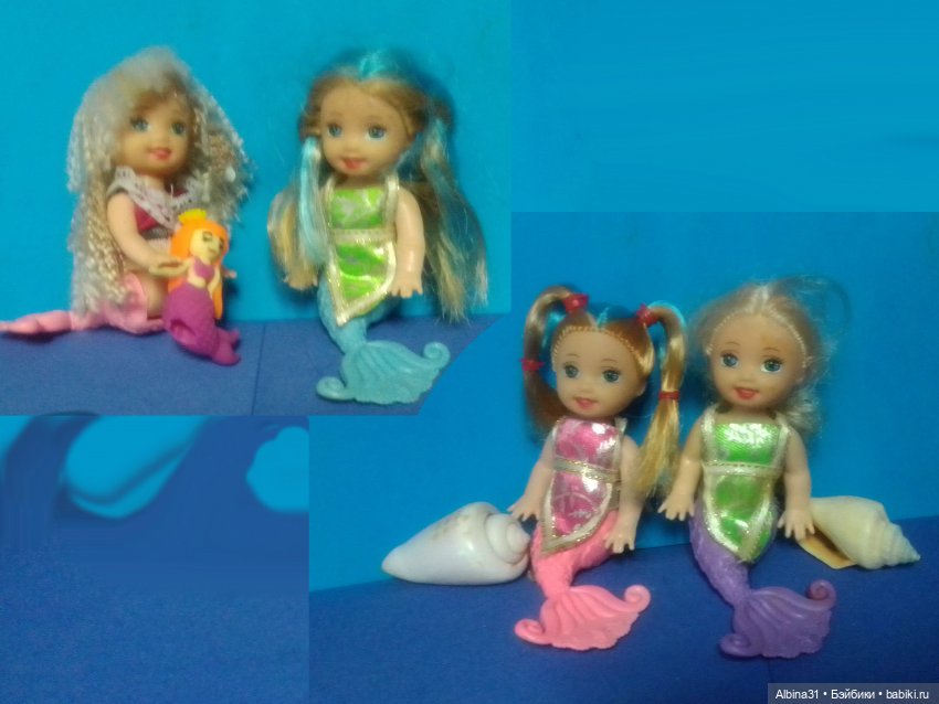 Русалочья тема — Игровые куклы разных производителей (Разное): редкие бренды (фото 8)