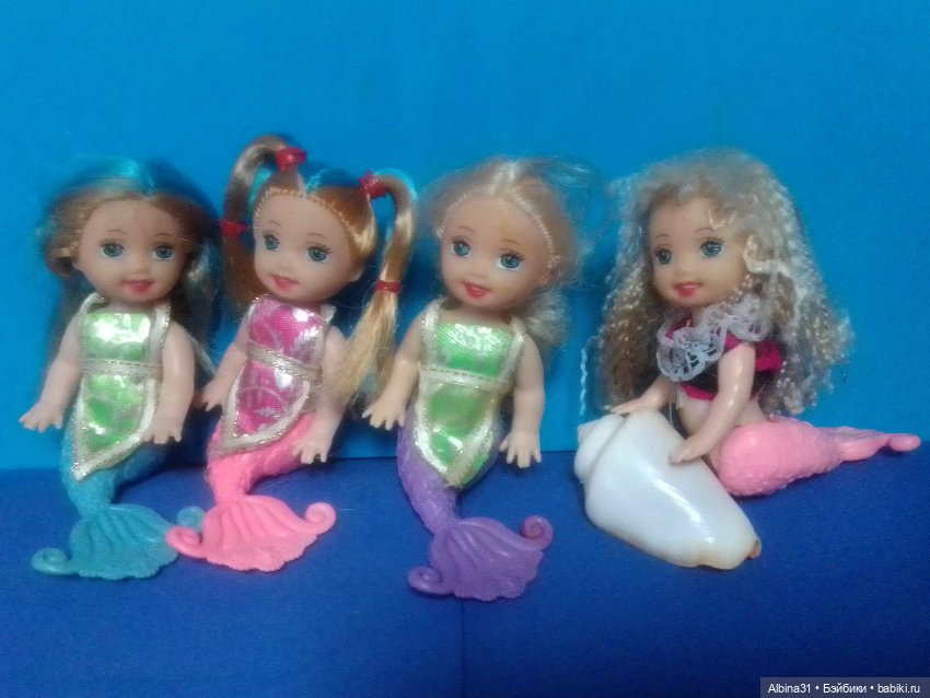Русалочья тема — Игровые куклы разных производителей (Разное): редкие бренды (фото 9)