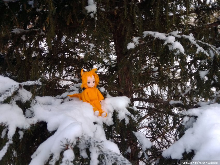 Готовимся к Новому году. Костюм лисёнка (фото 10)