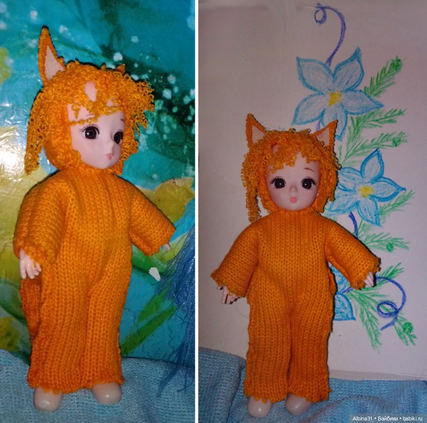 Готовимся к Новому году. Костюм лисёнка (фото 3)