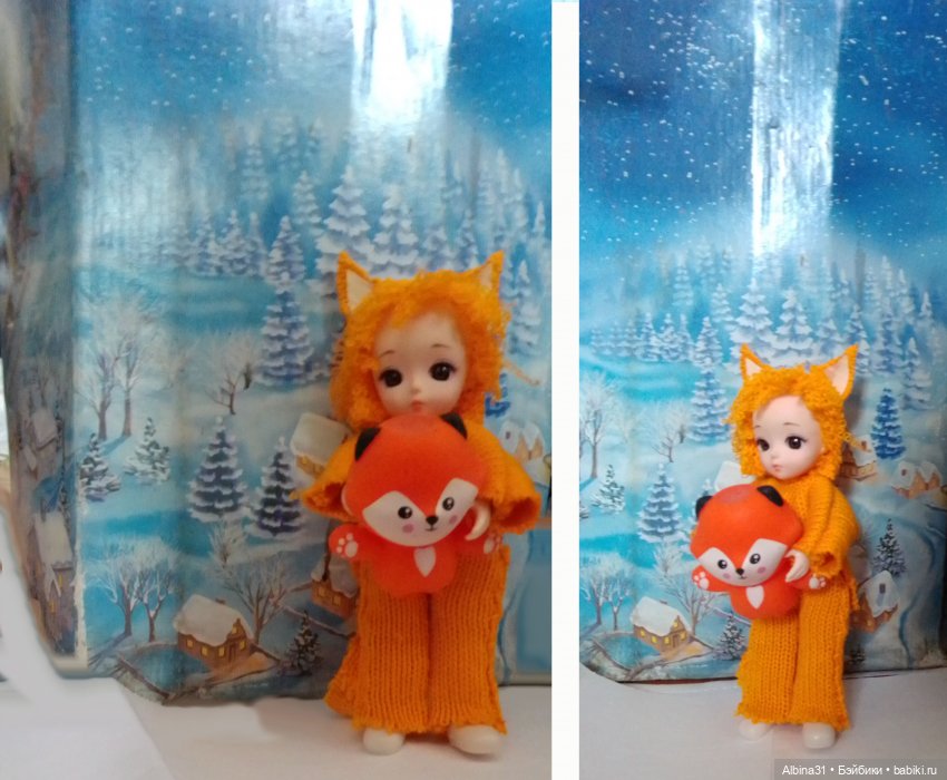 Готовимся к Новому году. Костюм лисёнка (фото 2)