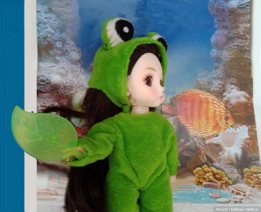 Готовимся к Новому году. Костюм лягушонка (фото 5)