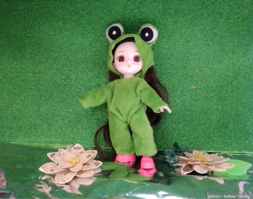 Готовимся к Новому году. Костюм лягушонка (фото 4)