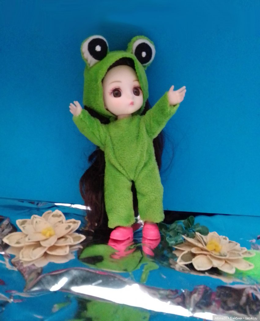 Готовимся к Новому году. Костюм лягушонка (фото 2)