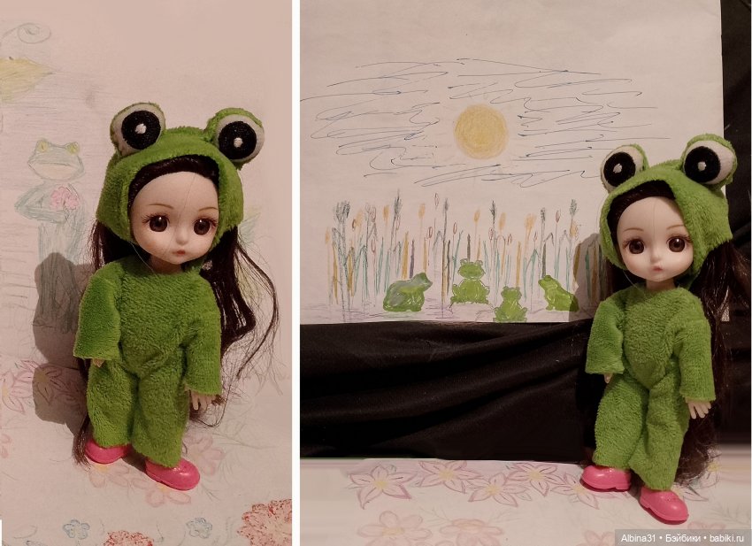 Готовимся к Новому году. Костюм лягушонка (фото 6)