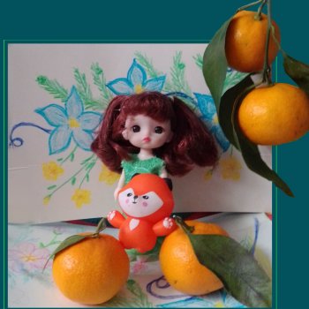 Просто с мандаринками