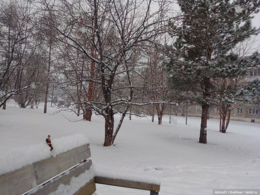 Ноябрьские городские зарисовки и куклы (фото 8)