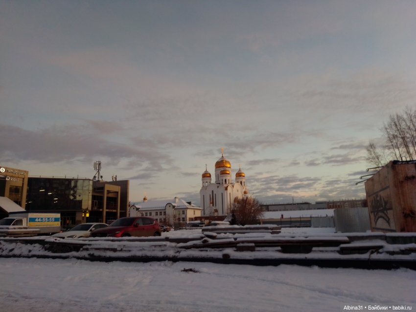 Ноябрьские городские зарисовки и куклы