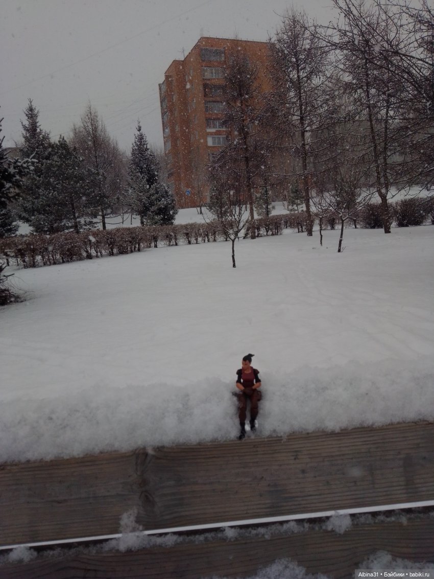 Ноябрьские городские зарисовки и куклы (фото 7)