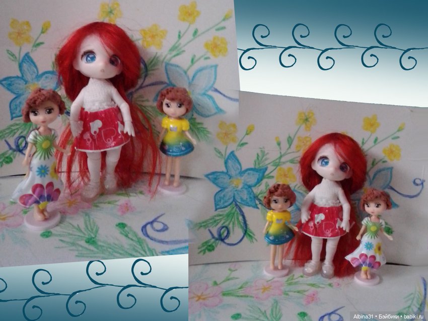 Ноябрьские городские зарисовки и куклы