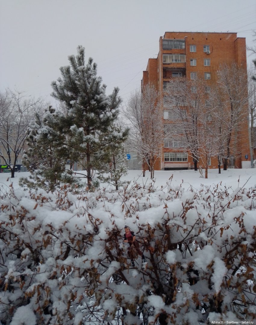 Декабрь... Городские зарисовки 2024 год