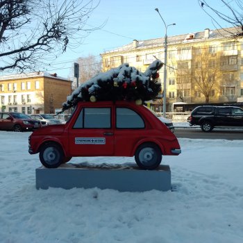 Городские зарисовки. Зимние...