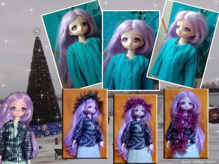 Елки районные — Разные шарнирные куклы (не БЖД): редкие