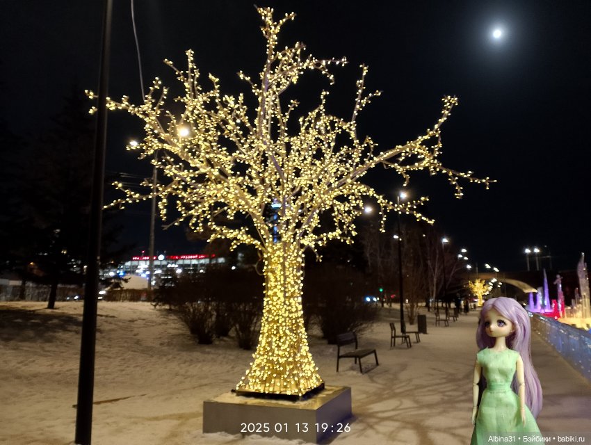 Ледяные фигуры вечером — Разные шарнирные куклы (не БЖД): редкие