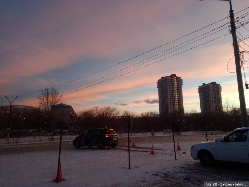 Городские зарисовки. Зимние