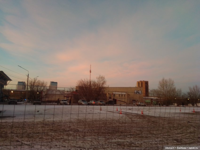 Городские зарисовки. Зимние