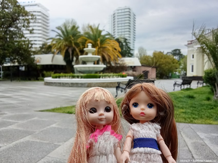 Сочи. Море и цветы (4) — Разные шарнирные куклы (не БЖД): редкие