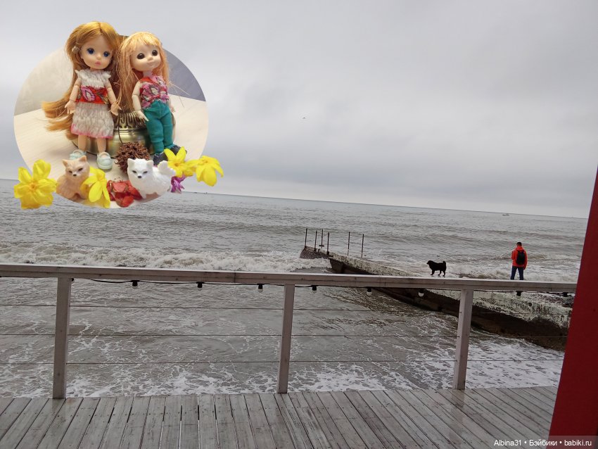 Сочи. Море и цветы (7) — Разные шарнирные куклы (не БЖД): редкие