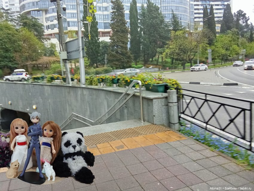 Сочи. Море и цветы (7) — Разные шарнирные куклы (не БЖД): редкие