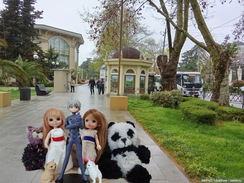 Сочи. Море и цветы (7) — Разные шарнирные куклы (не БЖД): редкие