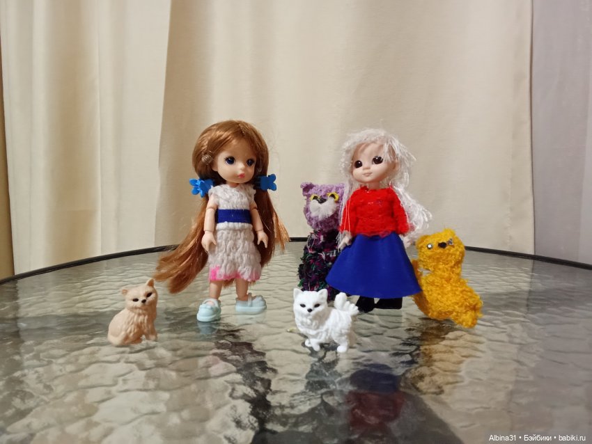 Апрель. Море, цветы — Разные шарнирные куклы (не БЖД): редкие