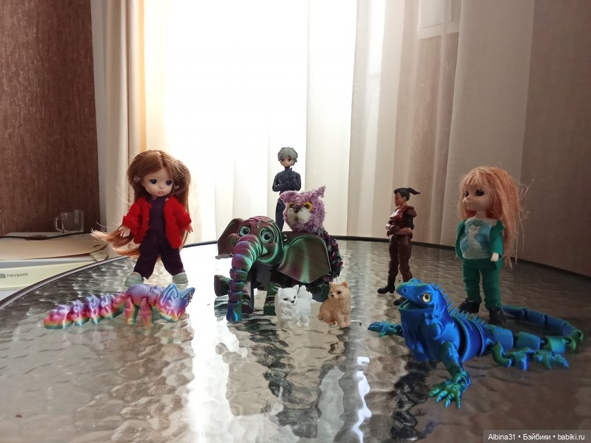 Апрель. Море, цветы — Разные шарнирные куклы (не БЖД): редкие