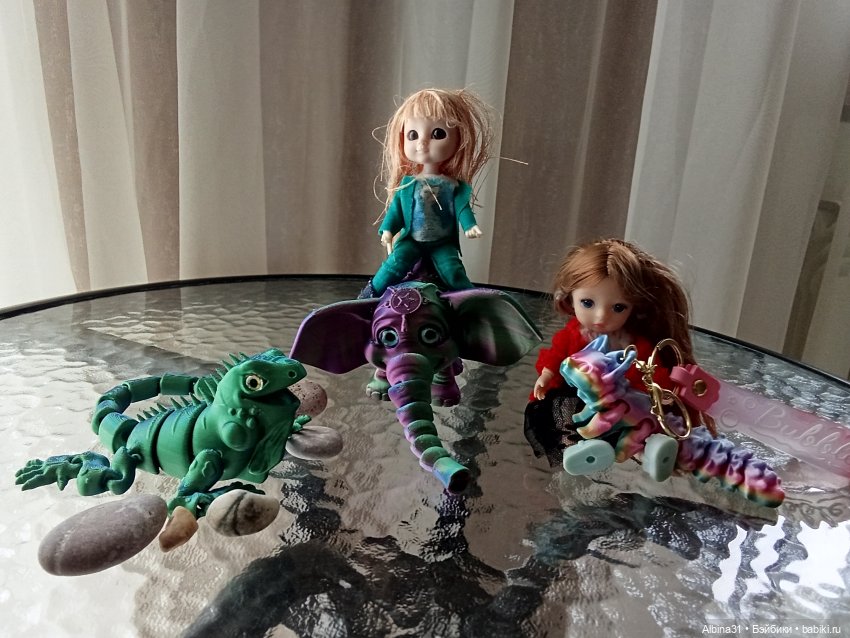 Апрель. Море, цветы — Разные шарнирные куклы (не БЖД): редкие