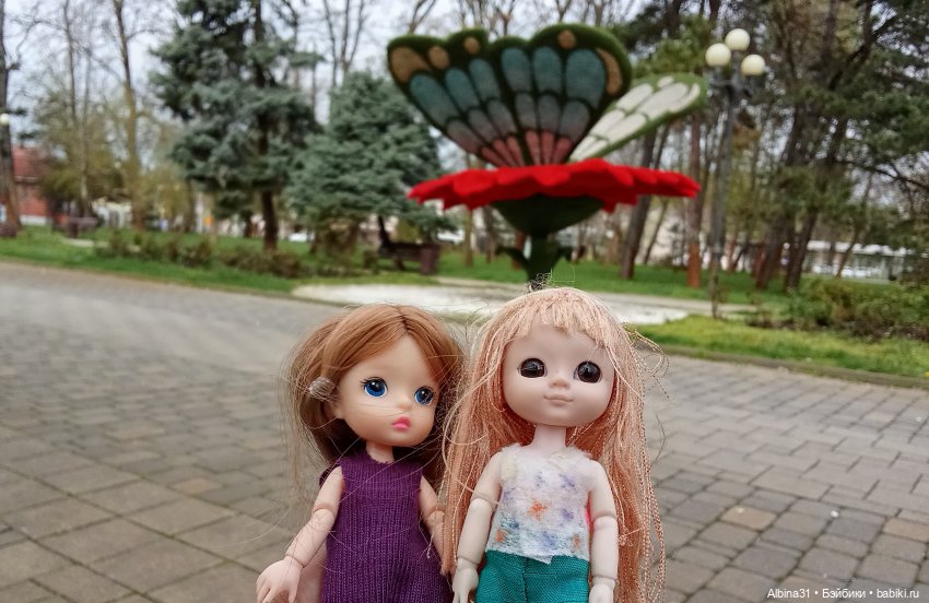 Краснодар. Парк 2025 год — Разные шарнирные куклы (не БЖД): редкие