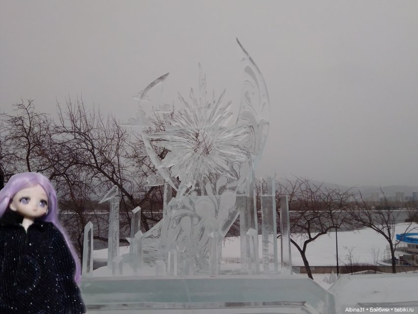 Немного зимы. Волшебный лёд